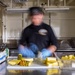 Forward Galley Prepares Breakfast