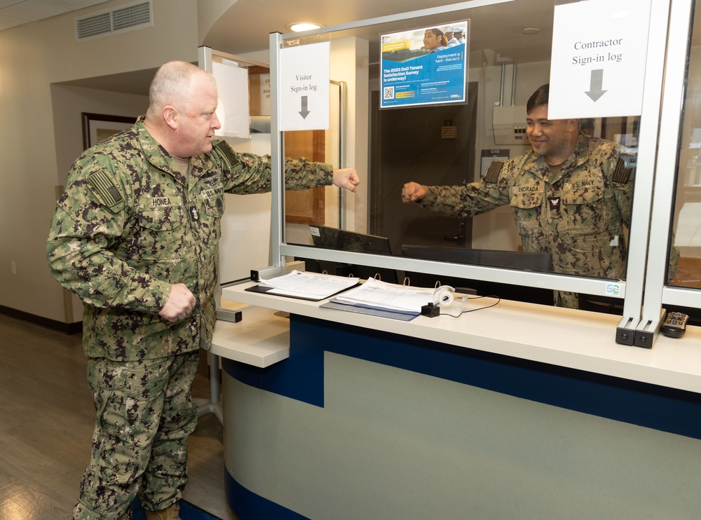 MCPON Visits Walter Reed