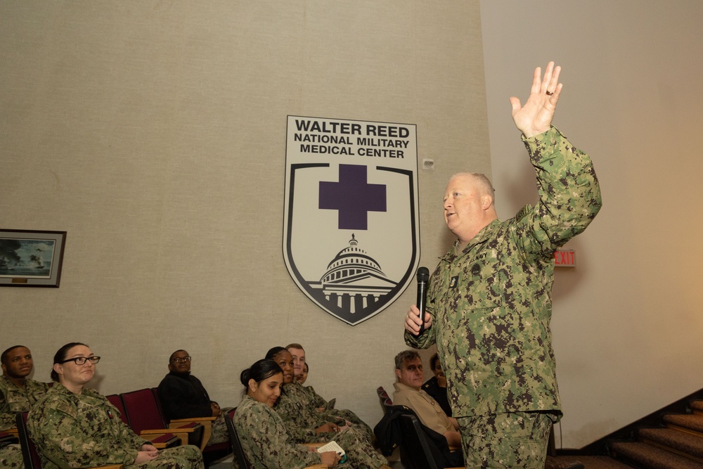 MCPON Visits Walter Reed