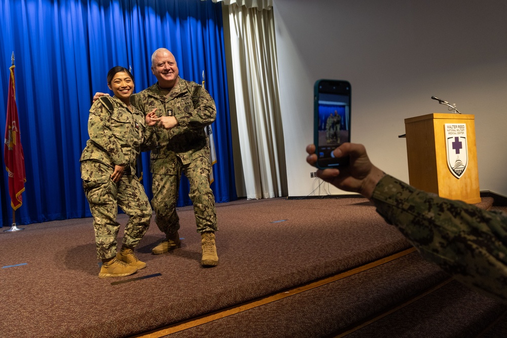 MCPON Visits Walter Reed