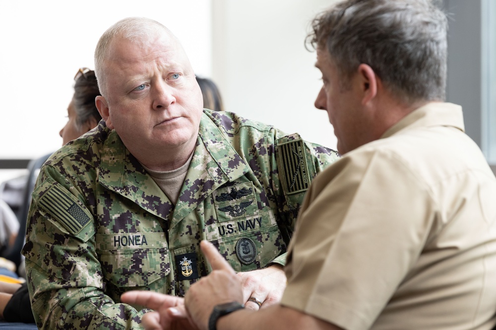 MCPON Visits Walter Reed