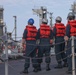 USS Thomas Hudner (DDG 116) conducts a replenishment at sea