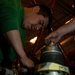 HSC 4 Sailor Conducts Maintenance aboard USS Carl Vinson (CVN 70)