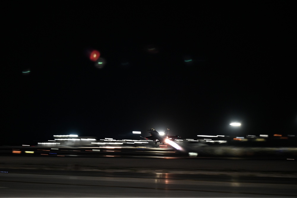 Weasels operate at night during RF-N 23-2