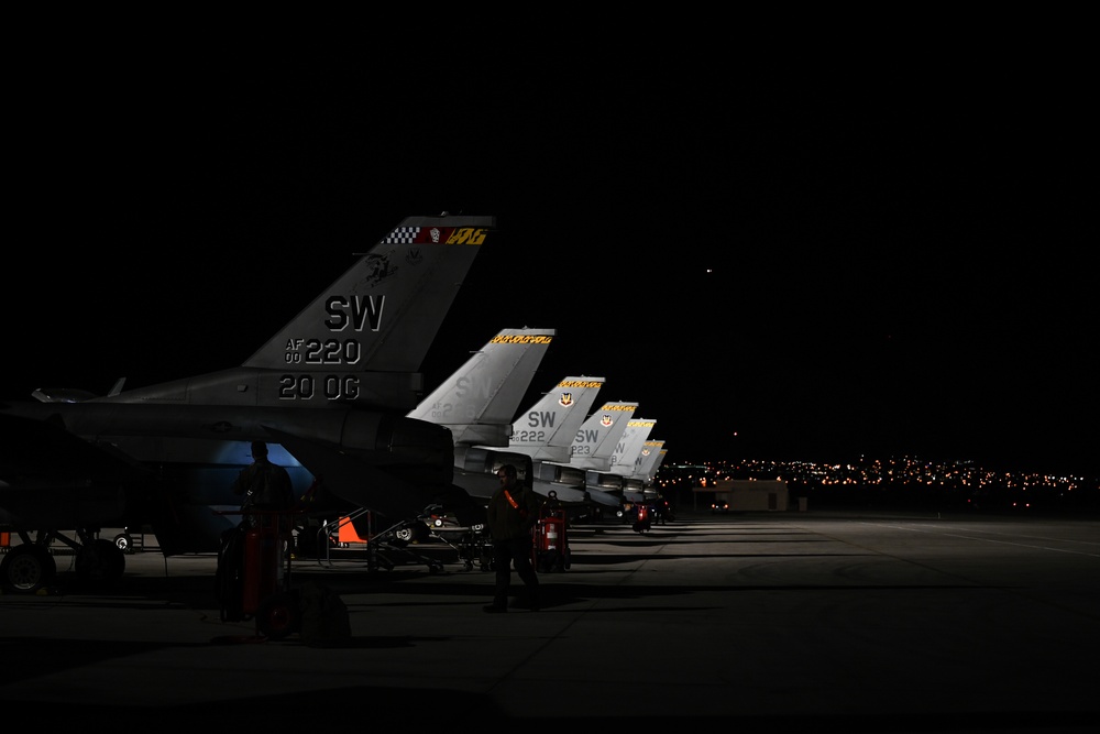 Weasels operate at night during RF-N 23-2