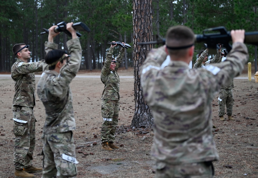 Civil Affairs Candidates Rifle PT