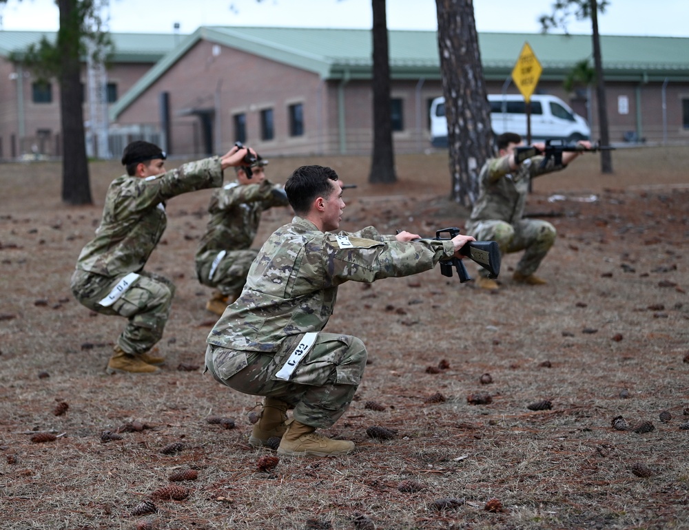 Civil Affairs Candidates Rifle PT