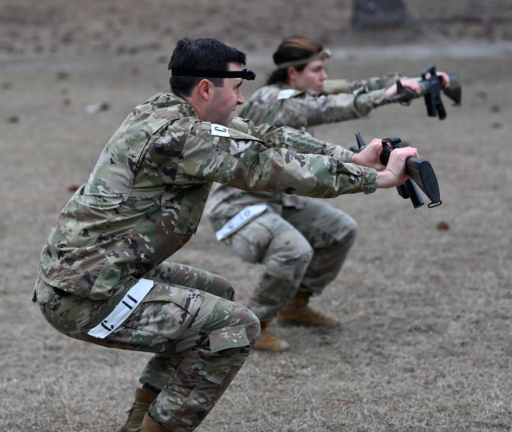 Civil Affairs Candidates Rifle PT