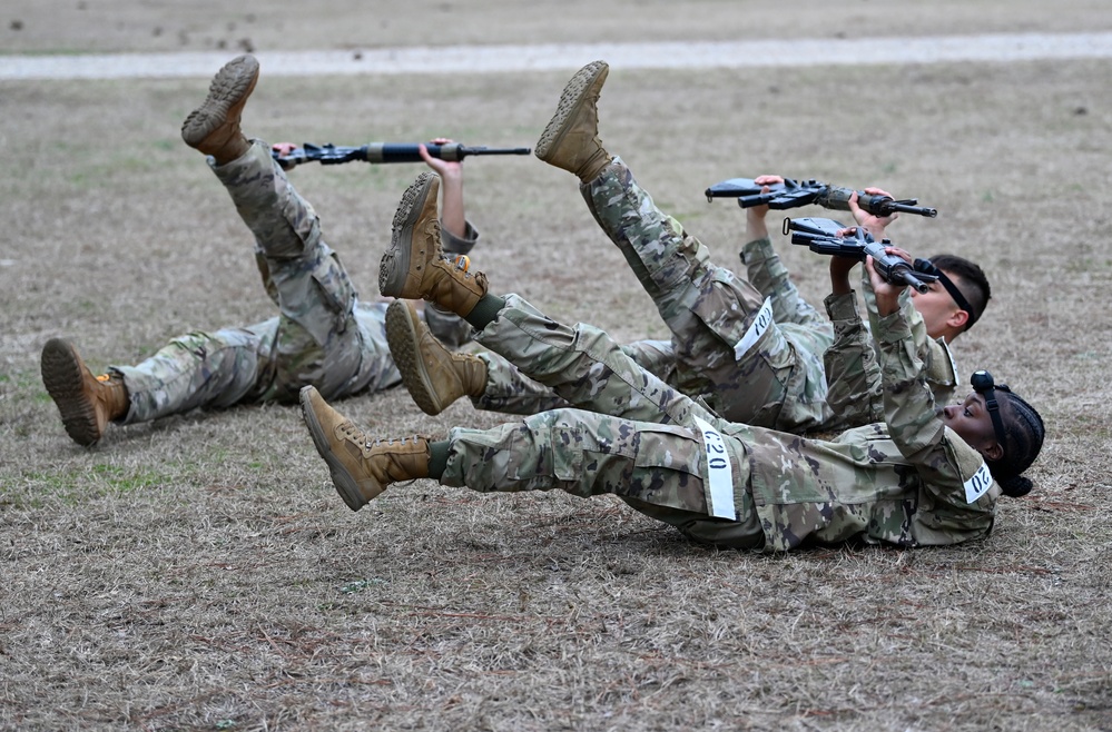 Civil Affairs Candidates Rifle PT