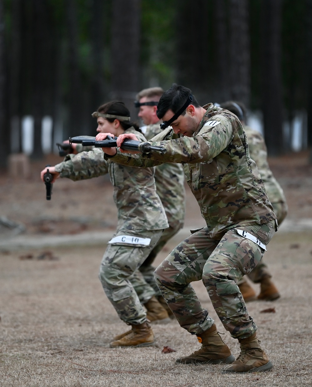 Civil Affairs Candidates Rifle PT