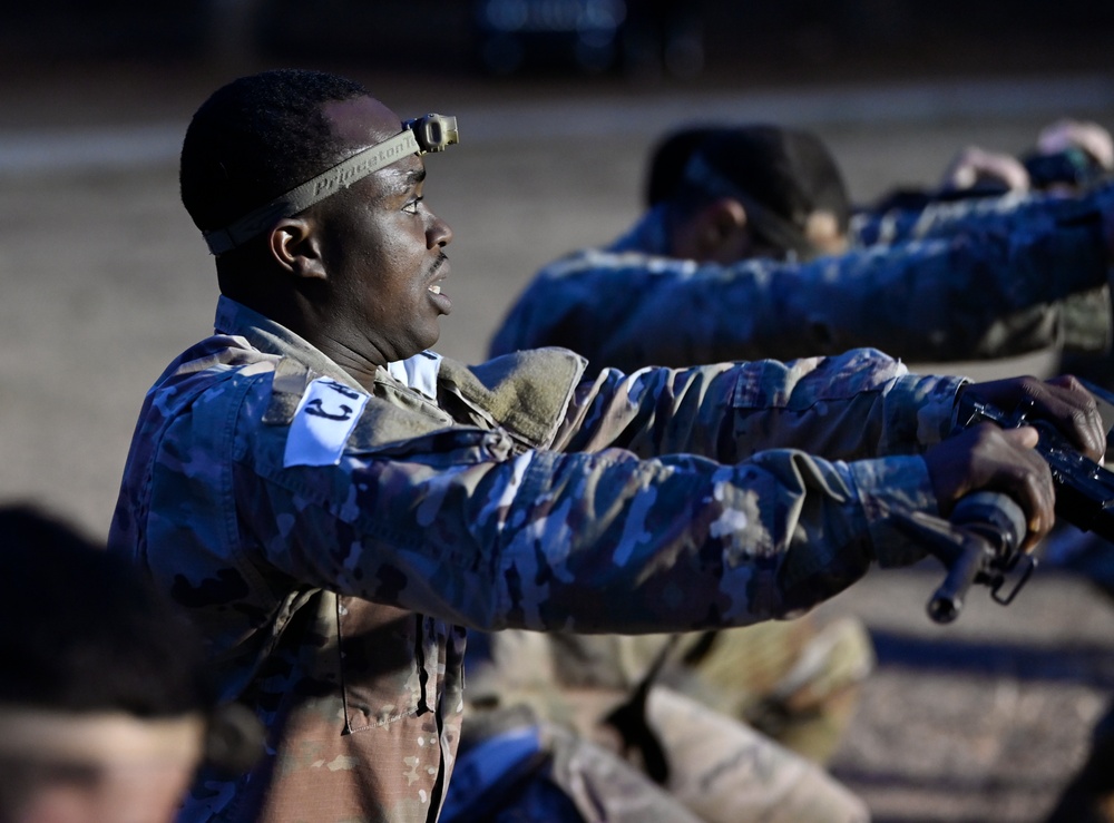 Civil Affairs Candidates Rifle PT