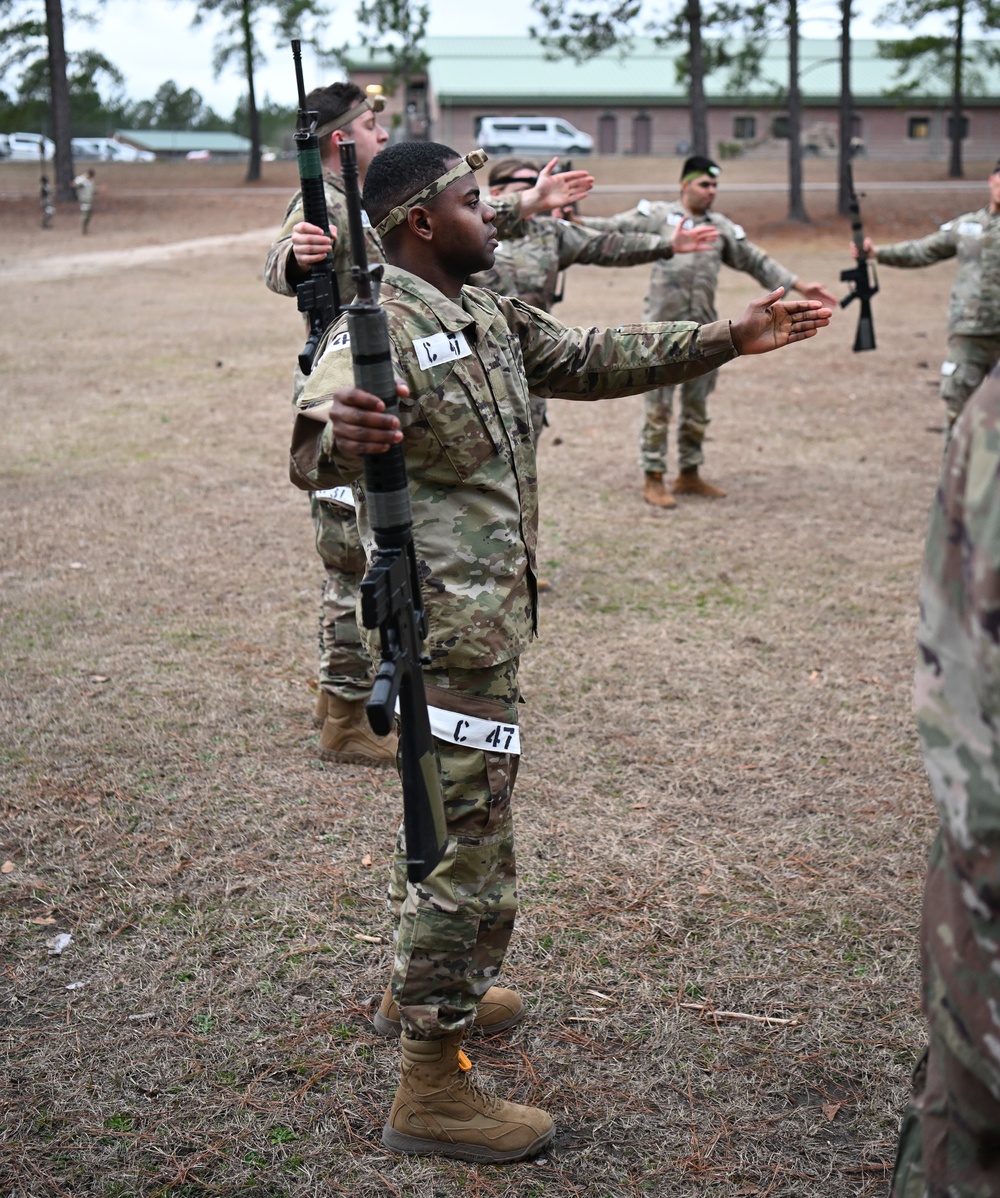 Civil Affairs Candidates Rifle PT