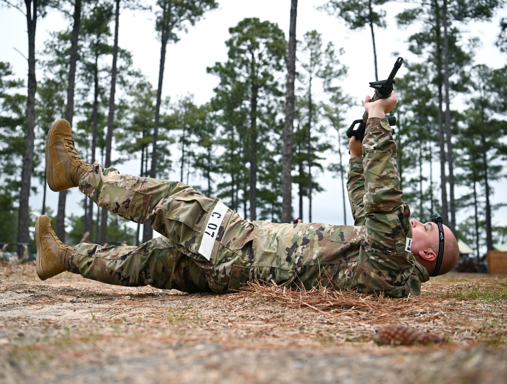 Civil Affairs Candidates Rifle PT