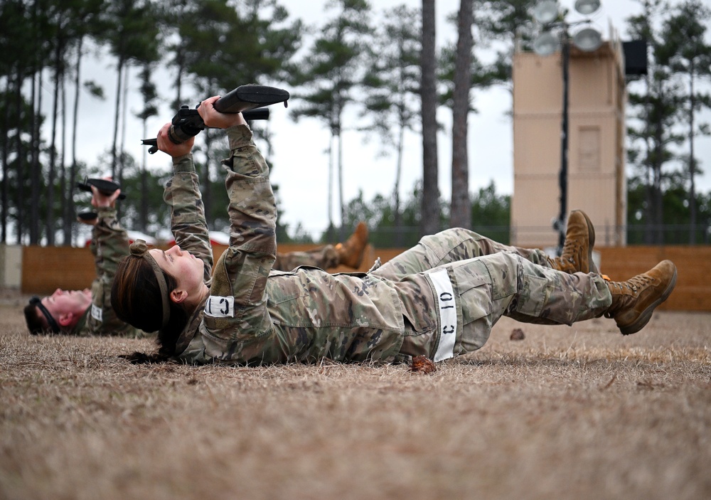 Civil Affairs Candidates Rifle PT