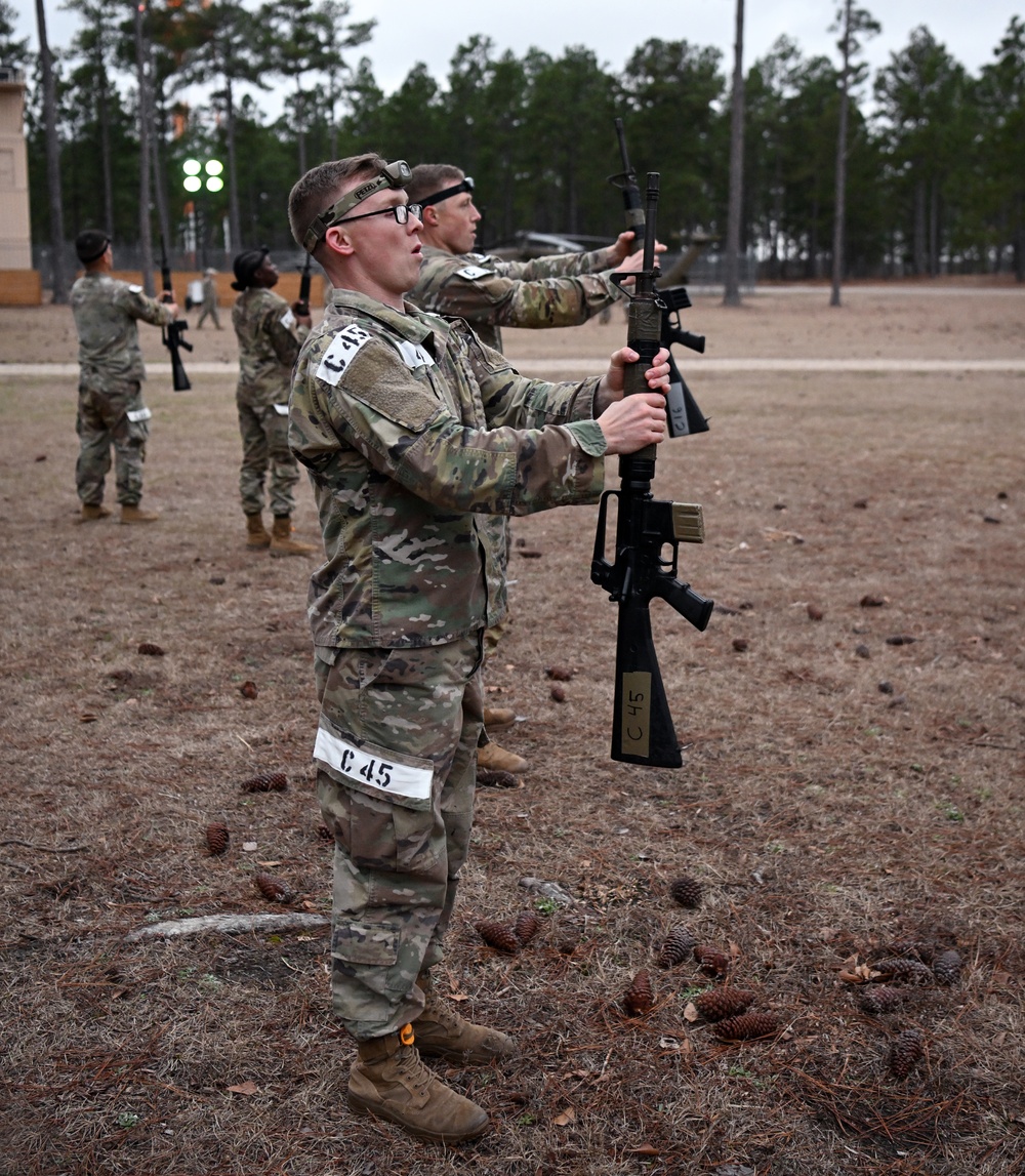 Civil Affairs Candidates Rifle PT
