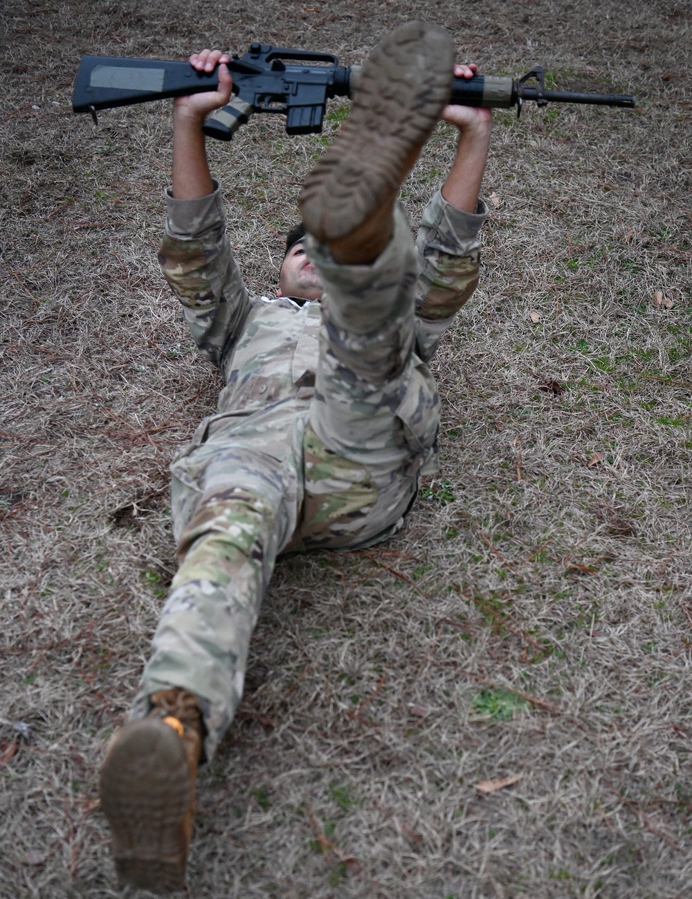 Civil Affairs Candidates Rifle PT
