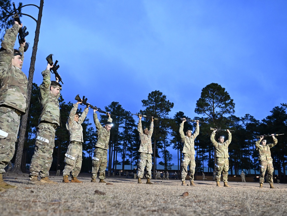 Civil Affairs Candidates Rifle PT