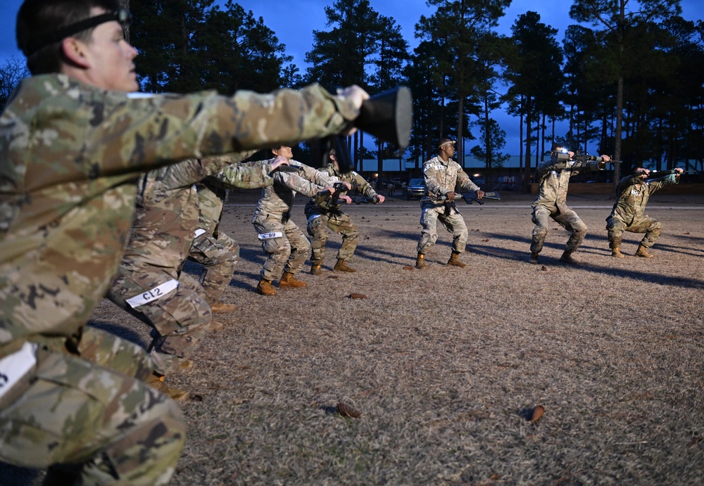 Civil Affairs Candidates Rifle PT