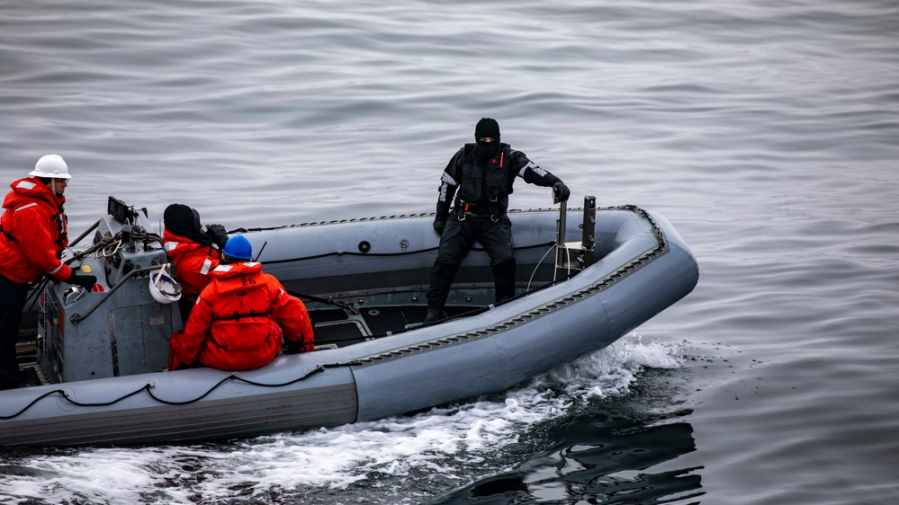 USS Porter Operates in the Baltic Sea