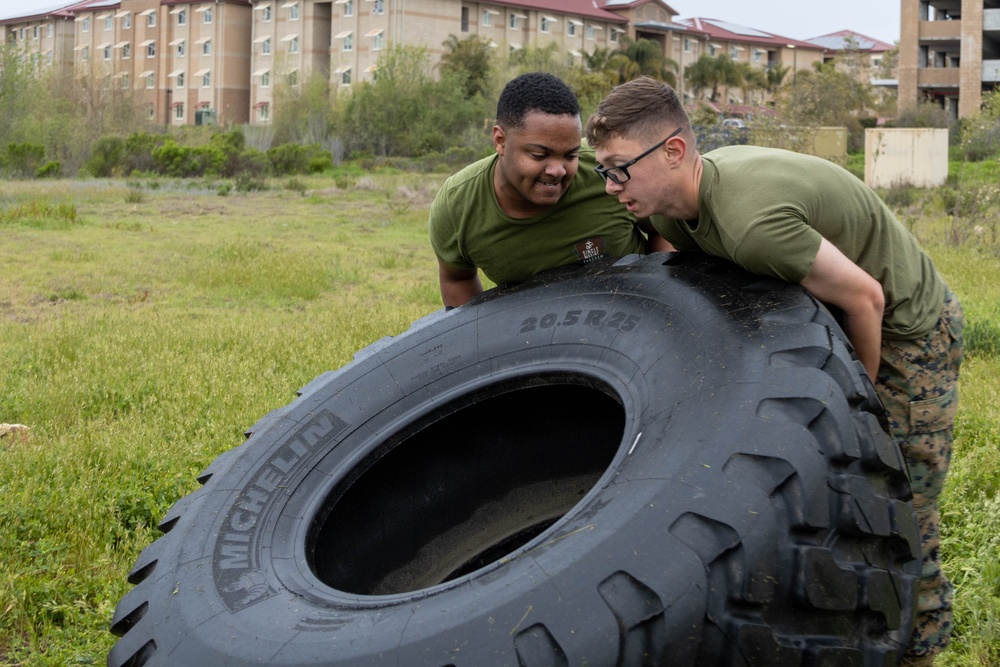 1st Supply Battalion Conducts Basic Machine Gun Training At The Combat Skills Training School