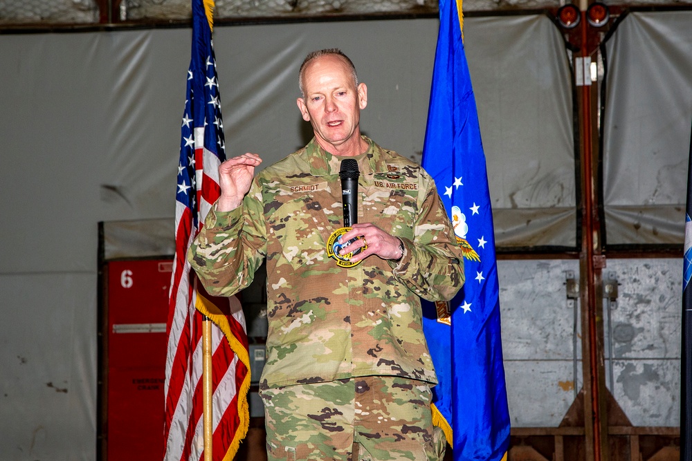 F-35 Lighting II Program Director visits Edwards Air Force Base