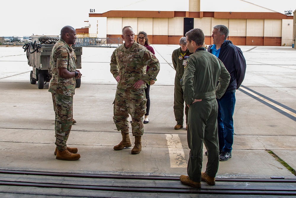 F-35 Lighting II Program Director visits Edwards Air Force Base