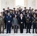 A Public Wreath-Laying is Conducted at the Tomb of the Unknown Soldier to commemorate the 100th Anniversary of the Foundation of the Italian Air Force