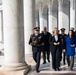 A Public Wreath-Laying is Conducted at the Tomb of the Unknown Soldier to commemorate the 100th Anniversary of the Foundation of the Italian Air Force