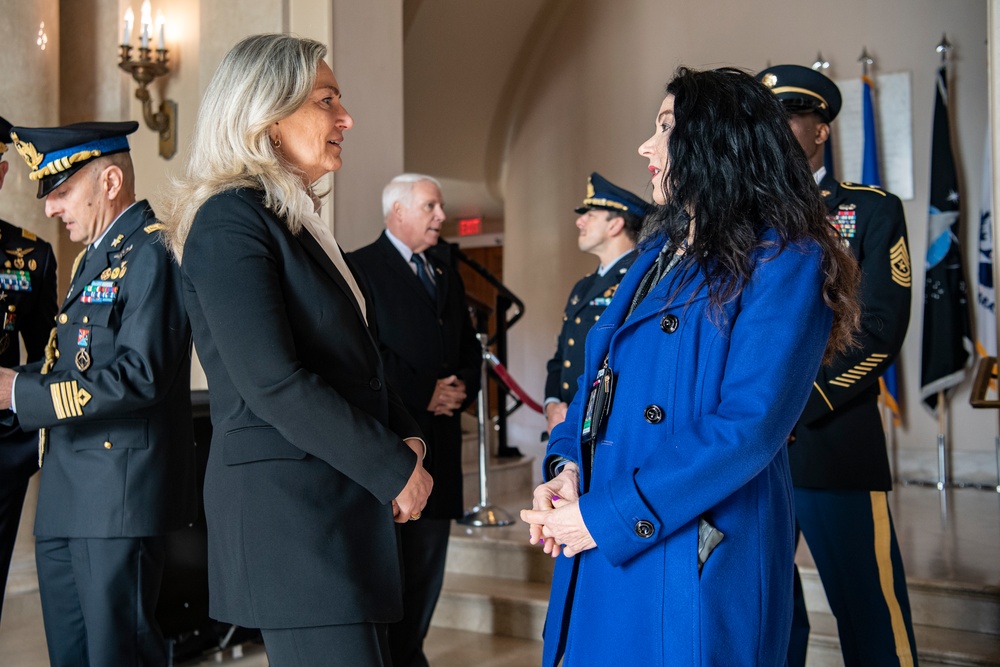 A Public Wreath-Laying is Conducted at the Tomb of the Unknown Soldier to commemorate the 100th Anniversary of the Foundation of the Italian Air Force