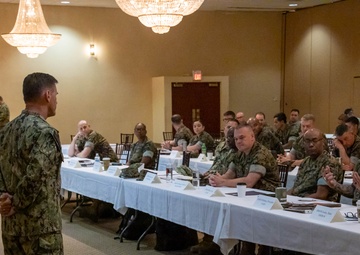 Navy command senior enlisted leaders attend FMF symposium