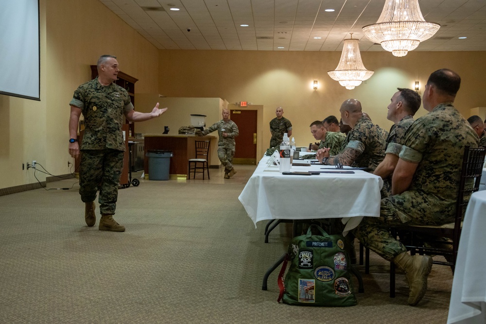 Navy command senior enlisted leaders attend FMF symposium