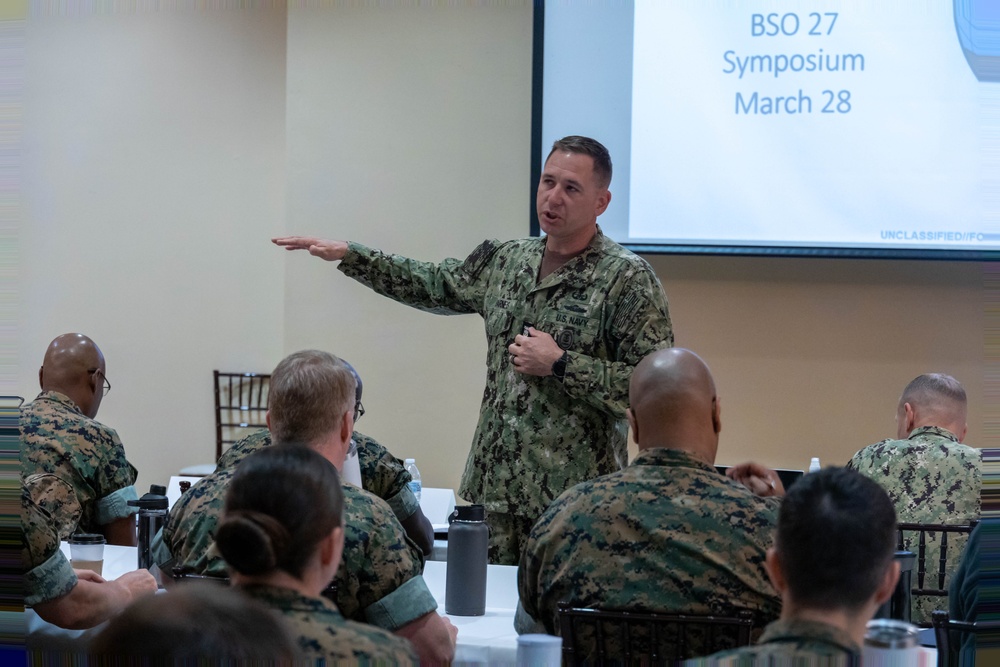 Navy command senior enlisted leaders attend FMF symposium