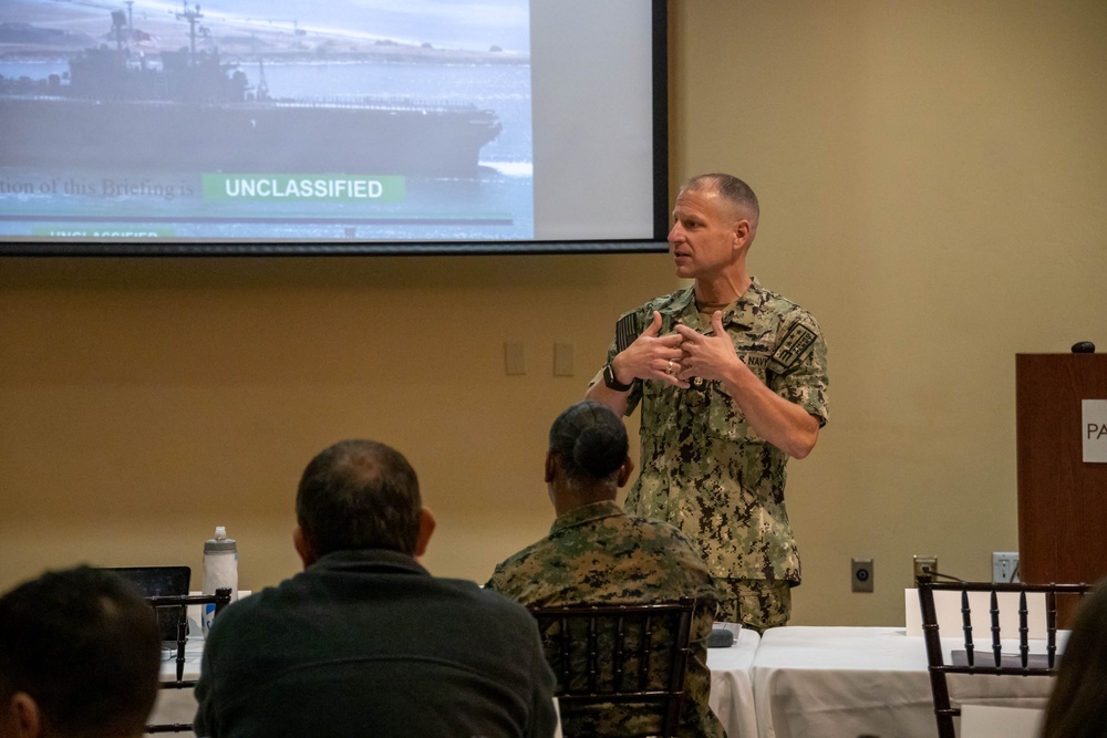 Navy command senior enlisted leaders attend FMF symposium