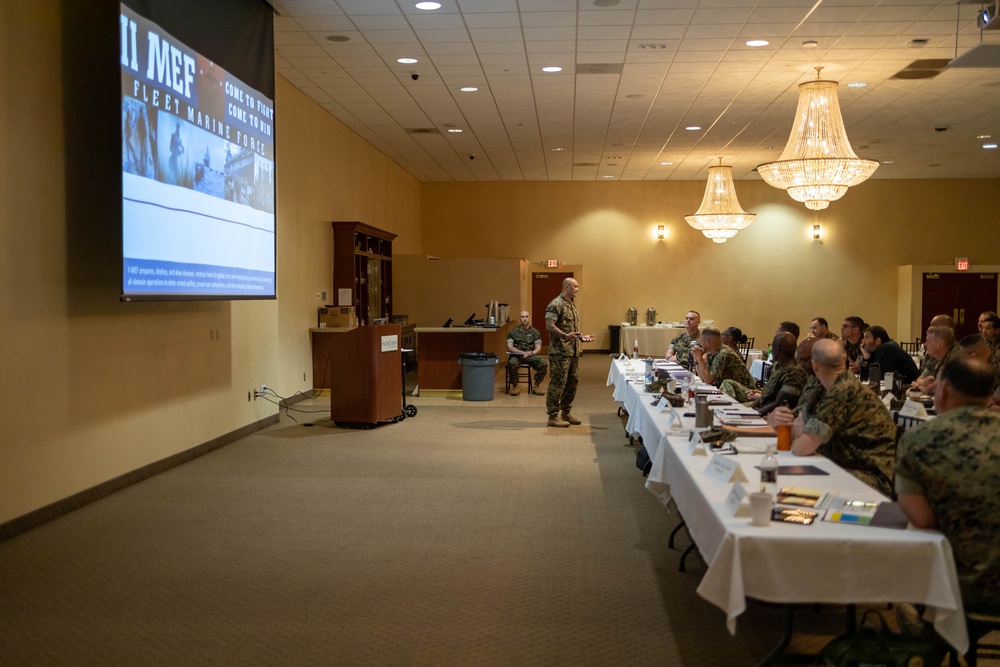 Navy command senior enlisted leaders attend FMF symposium