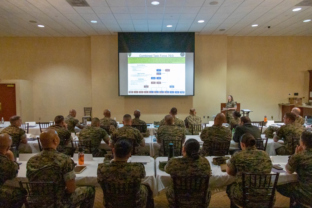 Navy command senior enlisted leaders attend FMF symposium