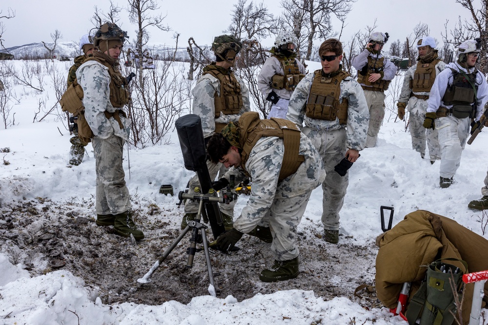 2d CEB Live-Fire Mortar Range