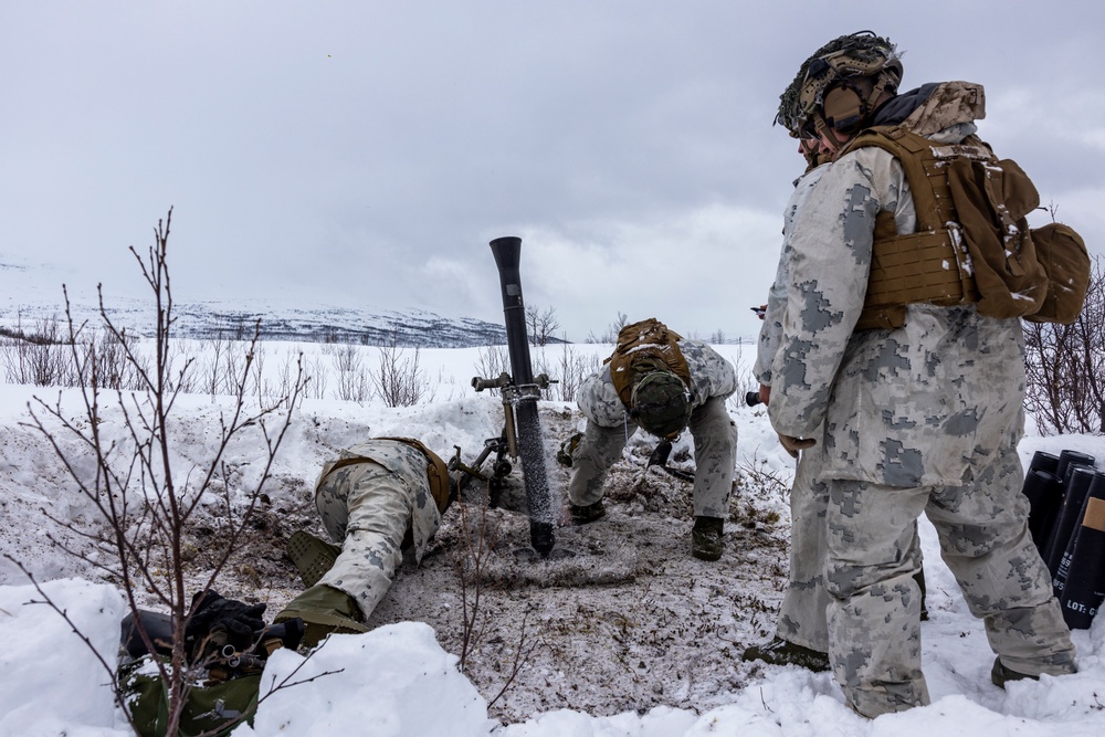 2d CEB Live-Fire Mortar Range