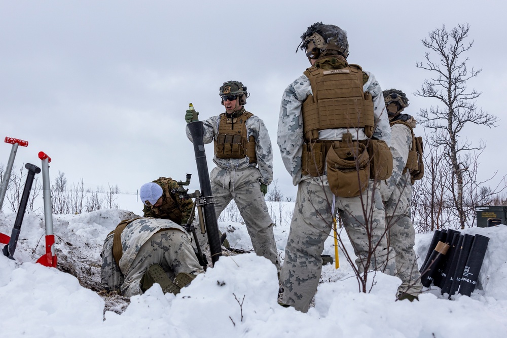 2d CEB Live-Fire Mortar Range