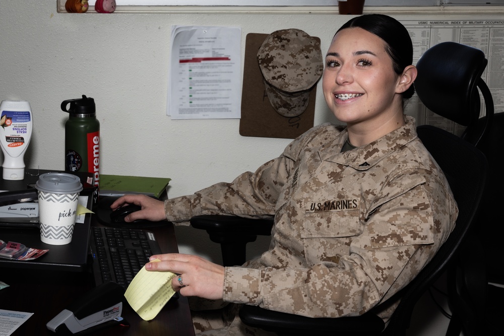 U.S. Marines on MCAGCC are recognized for Women’s History Month