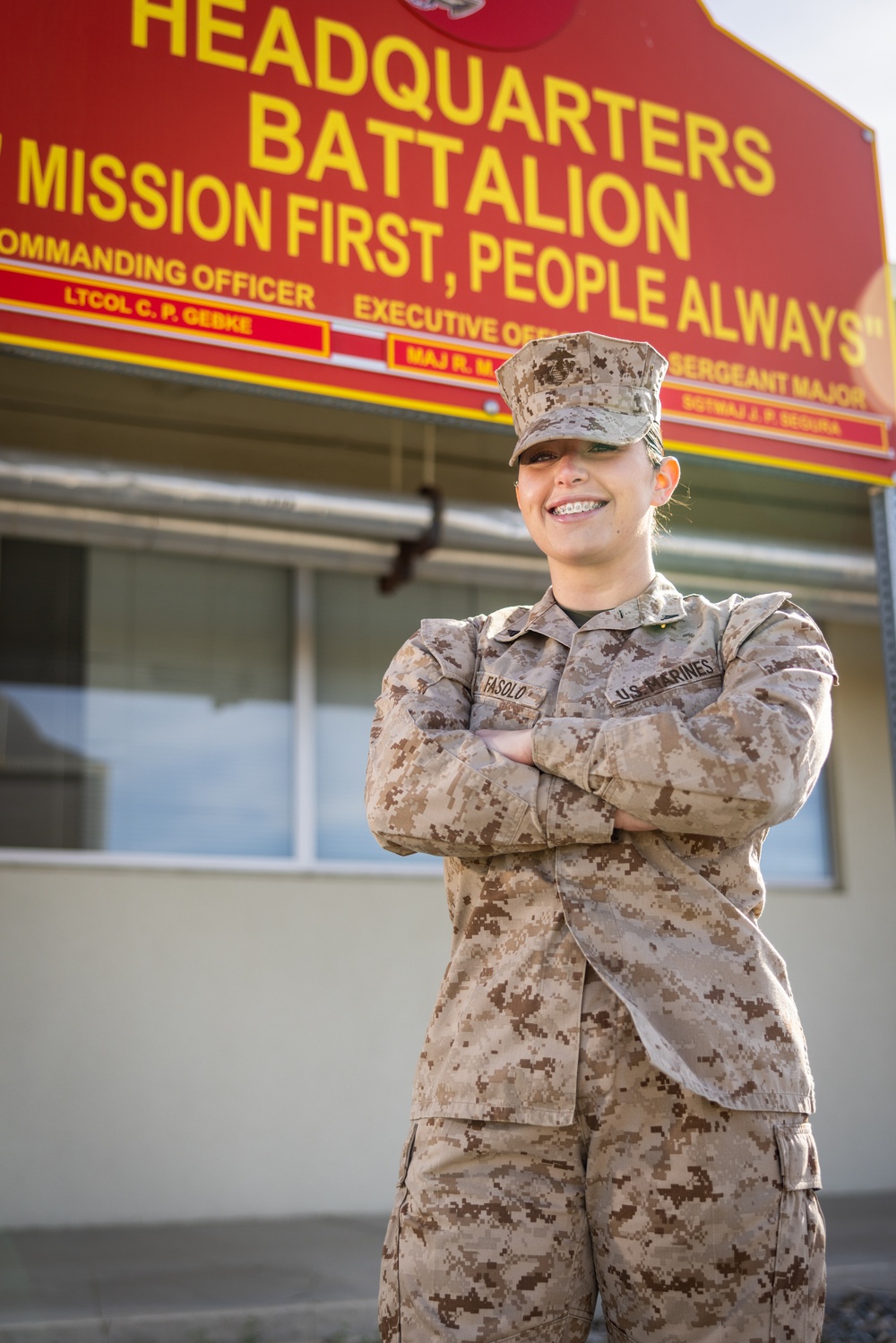 U.S. Marines on MCAGCC are recognized for Women’s History Month