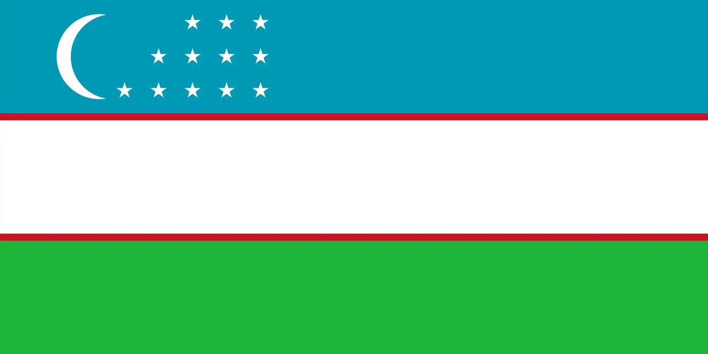 Flag of the Republic of Uzbekistan