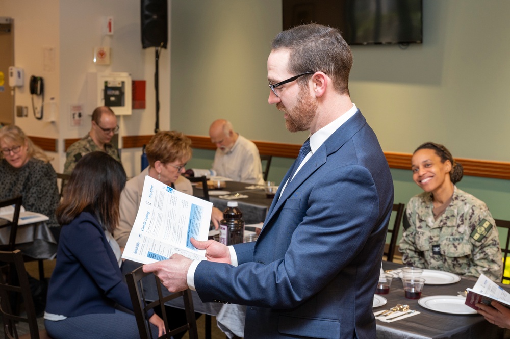 Model Passover Seder at WRNMMC, 23 March 2023