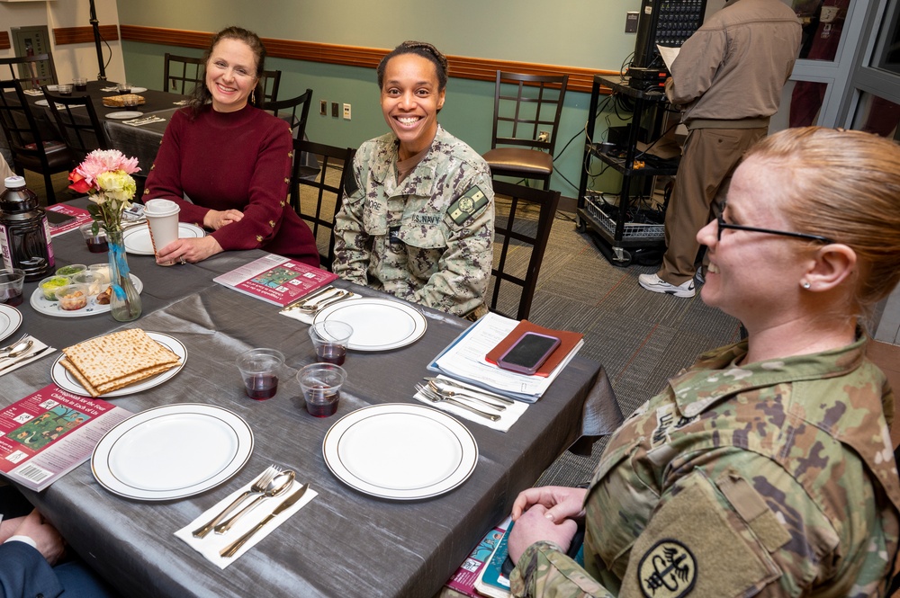 Model Passover Seder at WRNMMC, 23 March 2023