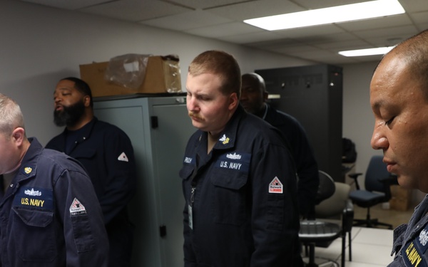 NSWCPD Trains Crew of First DDG-51 Flight III Arleigh Burke-Class Guided-Missile Destroyer at Land Based Engineering Site