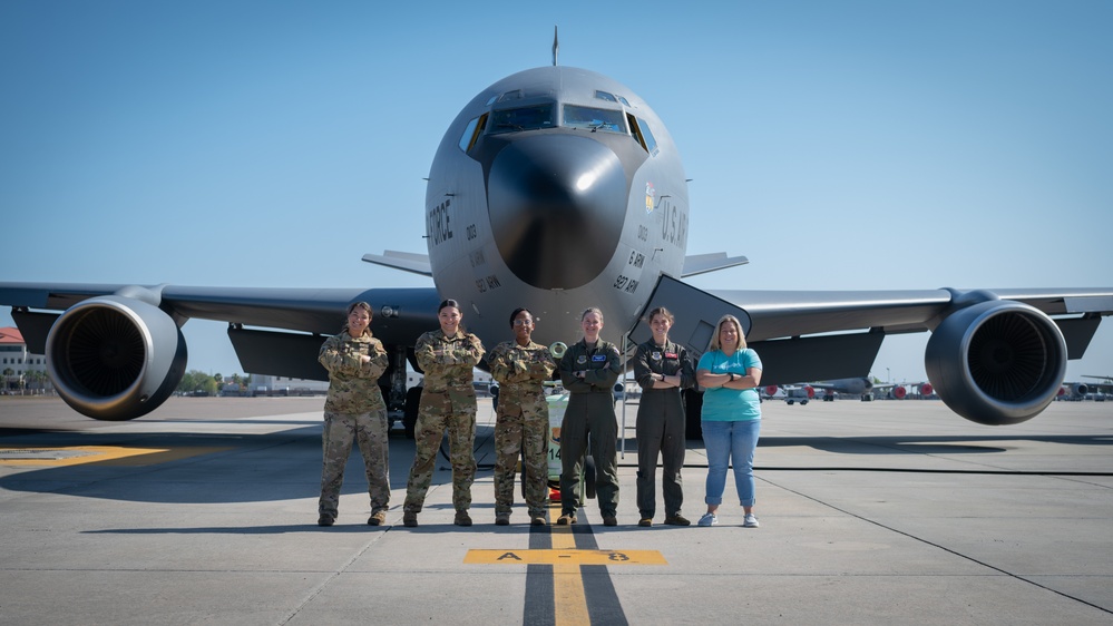 Women in Aviation: The 50th Air Refueling Squadron's &quot;Lady Red Devils&quot;