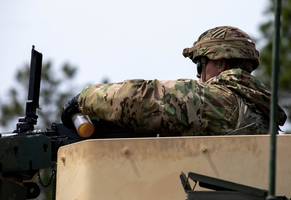 Sustainment Brigade conducts Live Fire