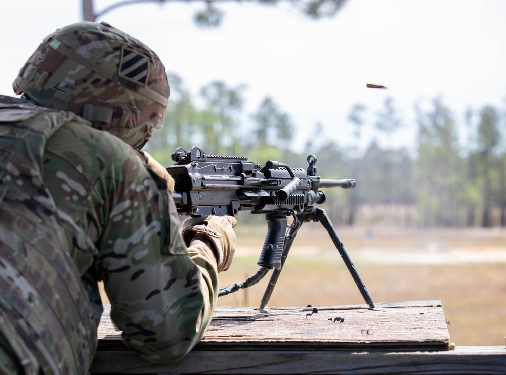 Sustainment Brigade conducts Live Fire