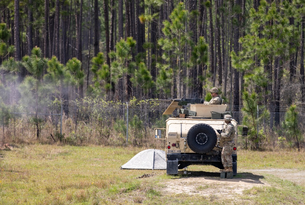 Sustainment Brigade conducts Live Fire