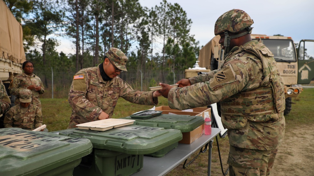 Sustainment Brigade conducts live fire