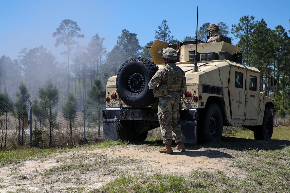 Sustainment Brigade conducts live fire